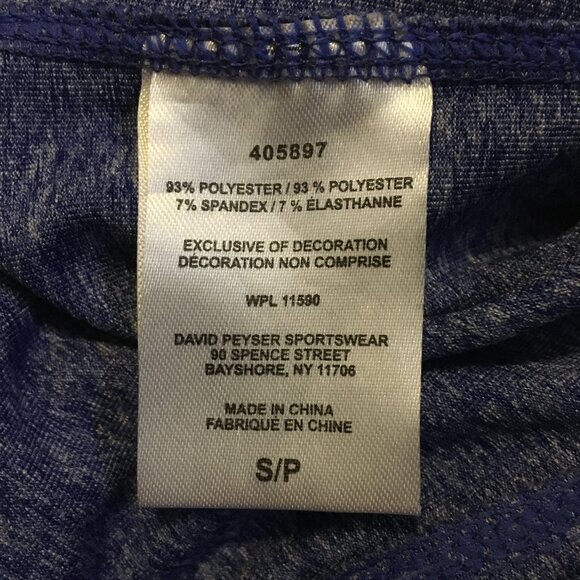 32 Degrees Cool Indigo Blue Weatherproof Racerback Top With Drawstring Waist - Picture 9 of 13